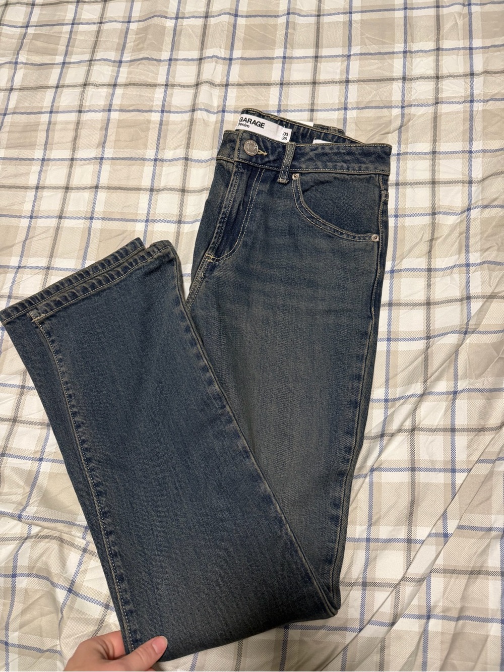 NWT Garage Mid Rise Boot Cut Jeans